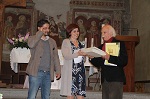 La premiazione del Maestro Agostini